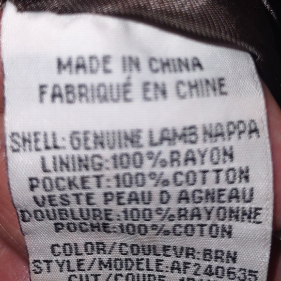 Vintage Guess Nappa Lambskin Jacket - Picture 4 of 5